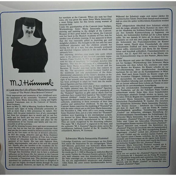 Goebel M.J. Hummel Annual Plate 1984 - Picture 7 of 10